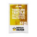 Teinture textile jaune