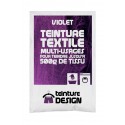 Teinture textile violet